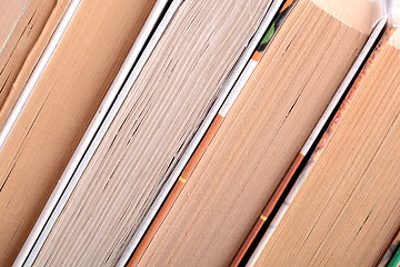 Image showing old books, close up