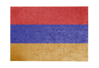 Image showing Large jigsaw puzzle of 1000 pieces - Armenia