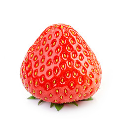 Image showing fresh red strawberry