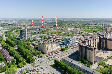 Image showing Power plant in Tyumen. Russia