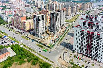 Image showing Residential district in Tyumen. Russia