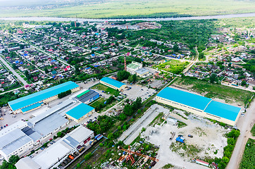 Image showing Industrial and residential district. Tyumen.Russia