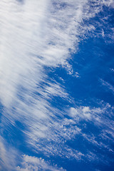 Image showing blue sky with clouds