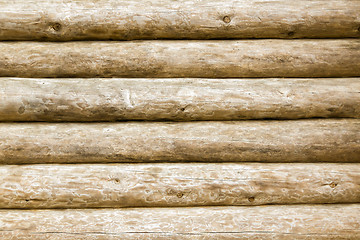 Image showing Pine timber background