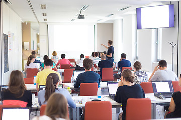 Image showing Informatics workshop at university.