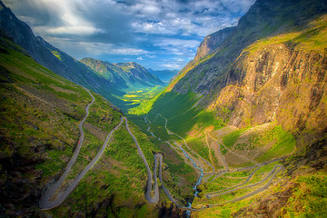 Image showing Trollstigen in Norway