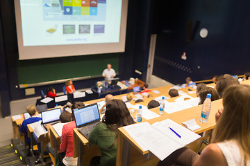 Image showing Audience in the lecture hall.