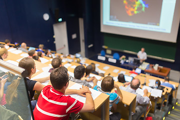 Image showing Audience in the lecture hall.