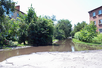 Image showing big puddle