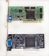 Image showing two motherboards