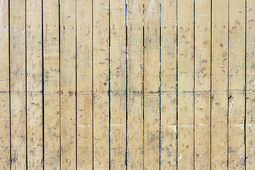 Image showing Yellow Wooden Plank