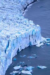 Image showing Arctic glacier. area Novaya Zemlya