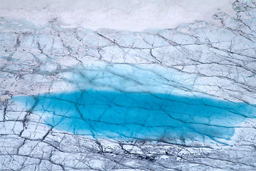 Image showing Arctic glacier. area Novaya Zemlya