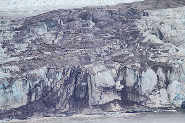 Image showing Arctic glacier. area Novaya Zemlya