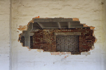 Image showing hole in the wall