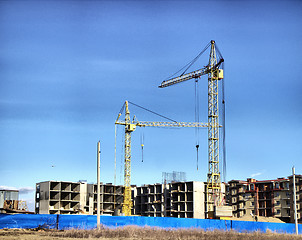 Image showing construction of new homes