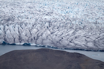 Image showing Arctic glacier. area Novaya Zemlya