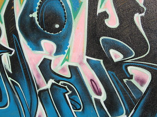 Image showing graffiti close-up