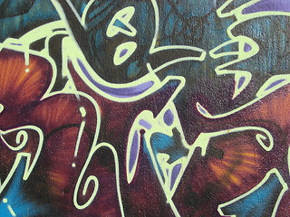 Image showing graffiti close-up