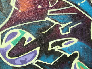 Image showing graffiti close-up