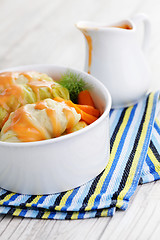 Image showing stuffed cabbage roll