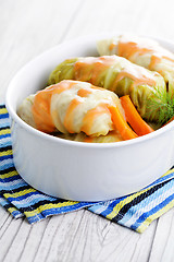 Image showing stuffed cabbage roll