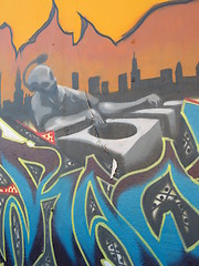 Image showing Graffiti - the dj