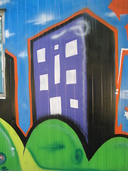 Image showing graffiti - the city