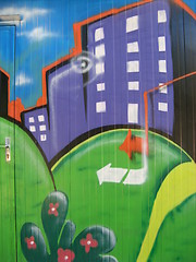 Image showing graffiti - the city