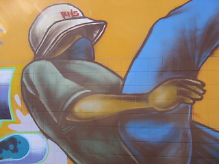 Image showing graffiti - the skater