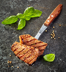 Image showing grilled beef steak