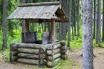 Image showing Retro water well