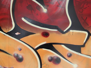 Image showing Graffiti close-up