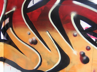 Image showing Graffiti close-up