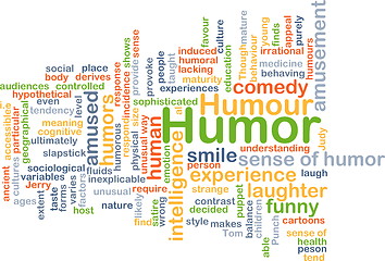 Image showing Humor background concept