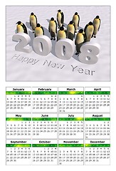 Image showing Calendar 2008