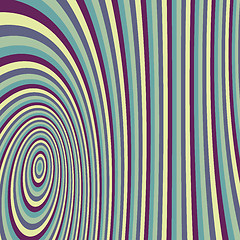 Image showing Abstract swirl background. Pattern with optical illusion. 