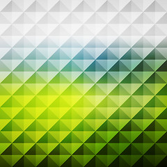 Image showing Abstract geometric background. Mosaic. Vector illustration. 