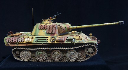 Image showing German heavy tank of WWII. model