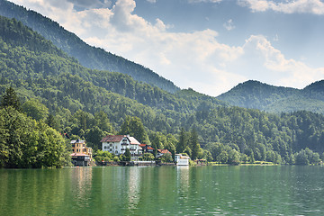 Image showing Lakeside Kochelsee