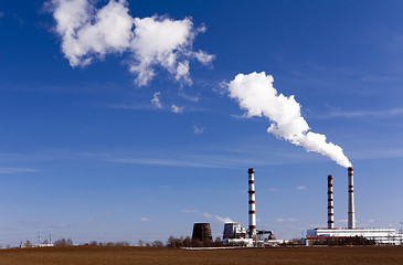 Image showing industrial emissions  