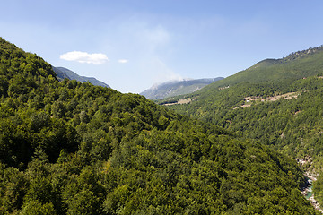 Image showing mountain district  
