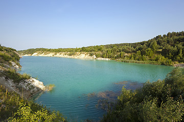 Image showing artificial lake  