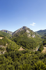 Image showing mountain district  