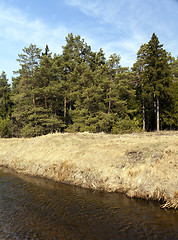 Image showing small rural river  