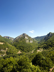 Image showing mountain district  