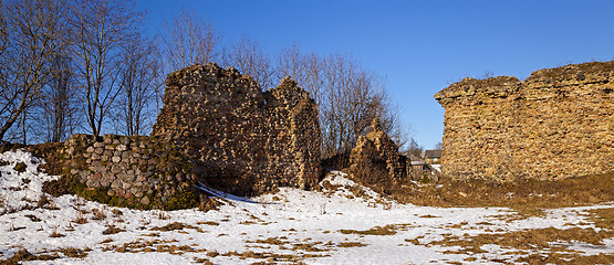 Image showing fortress ruins  