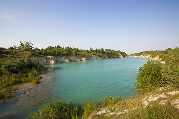 Image showing the artificial lake  