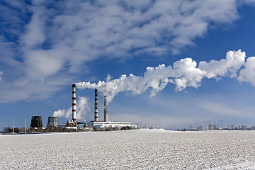 Image showing industrial emissions  