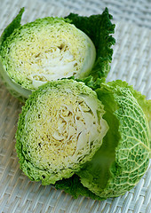 Image showing Savoy Cabbage